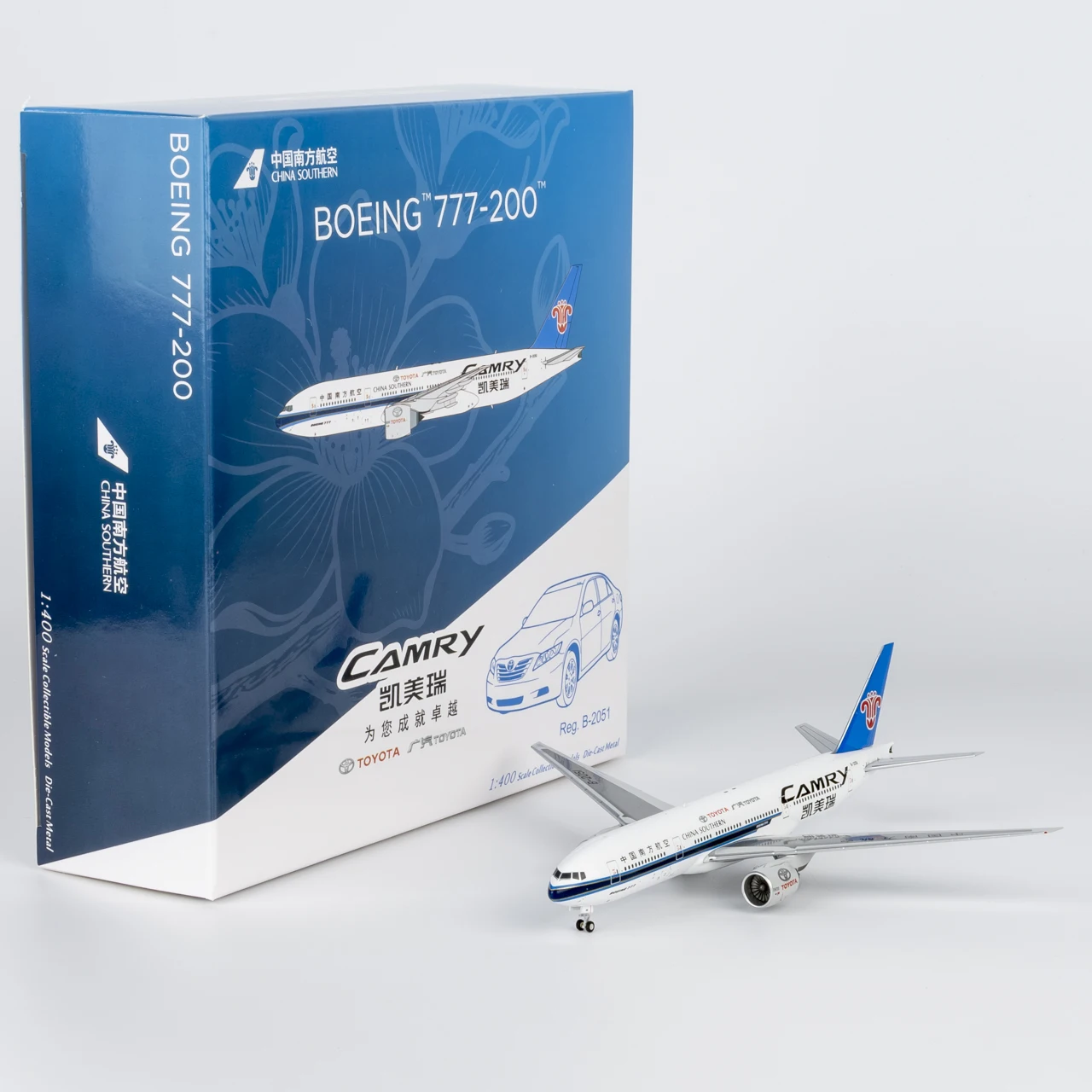 

72067 Alloy Collectible Plane Gift NG Models 1:400 China Southern Airlines Boeing B777-200 Diecast Aircraft Jet Model B-2051