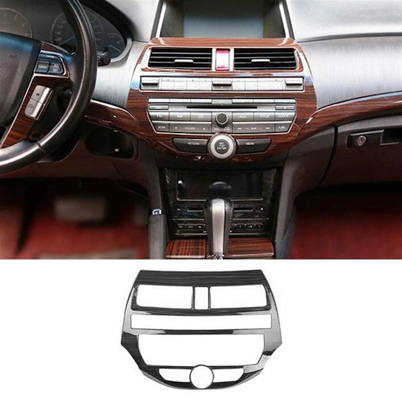 Car Styling Cover Console Center Dashboard Panel Sticker For Honda Accord 2008-2012