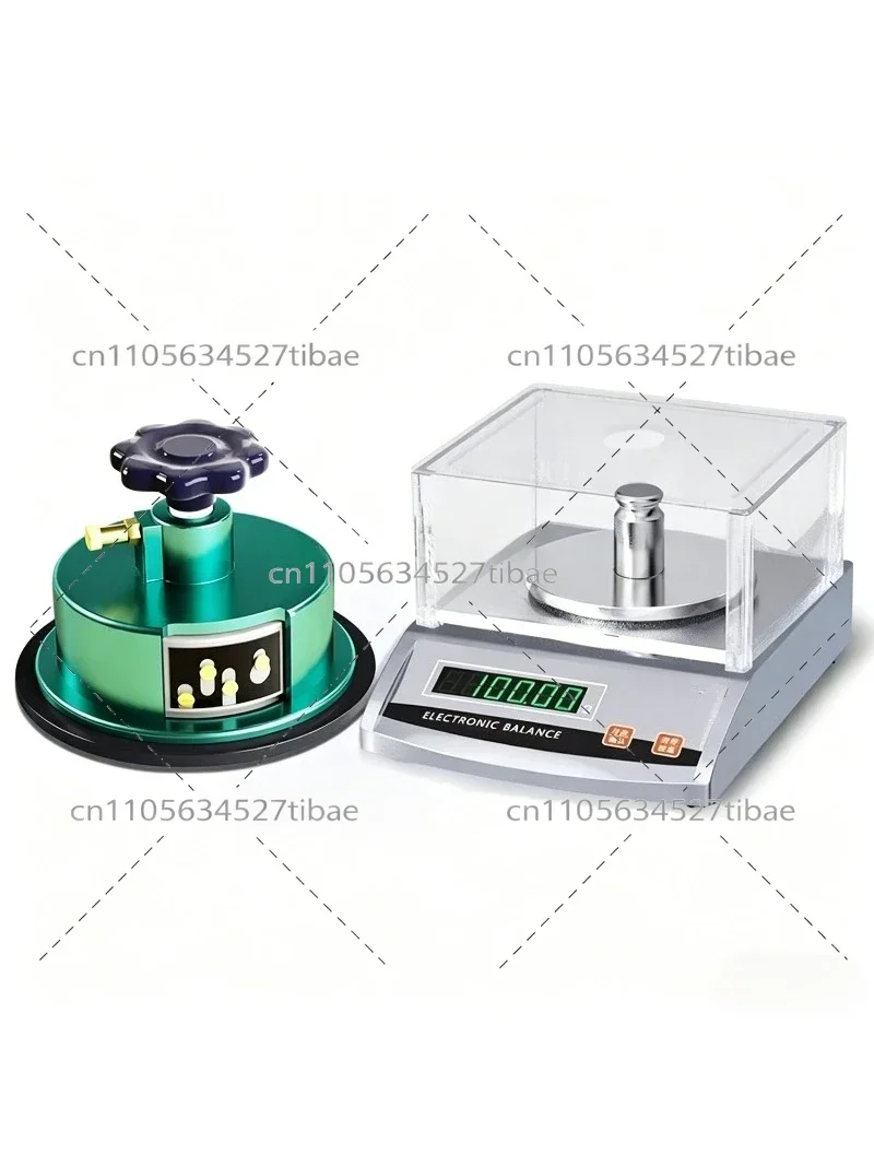 Digital Precision Balance Scale 0.01g Gram Weight Sampler with Circle Cutter for Fabric Paper Weighing Tool view 3