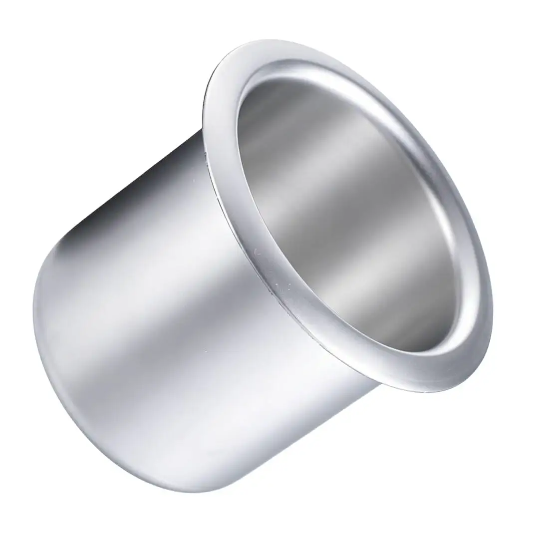 Silver Aluminum Alloy Cup Drink Holder Universal fit for Marine Boats RVs Sofa Trucks