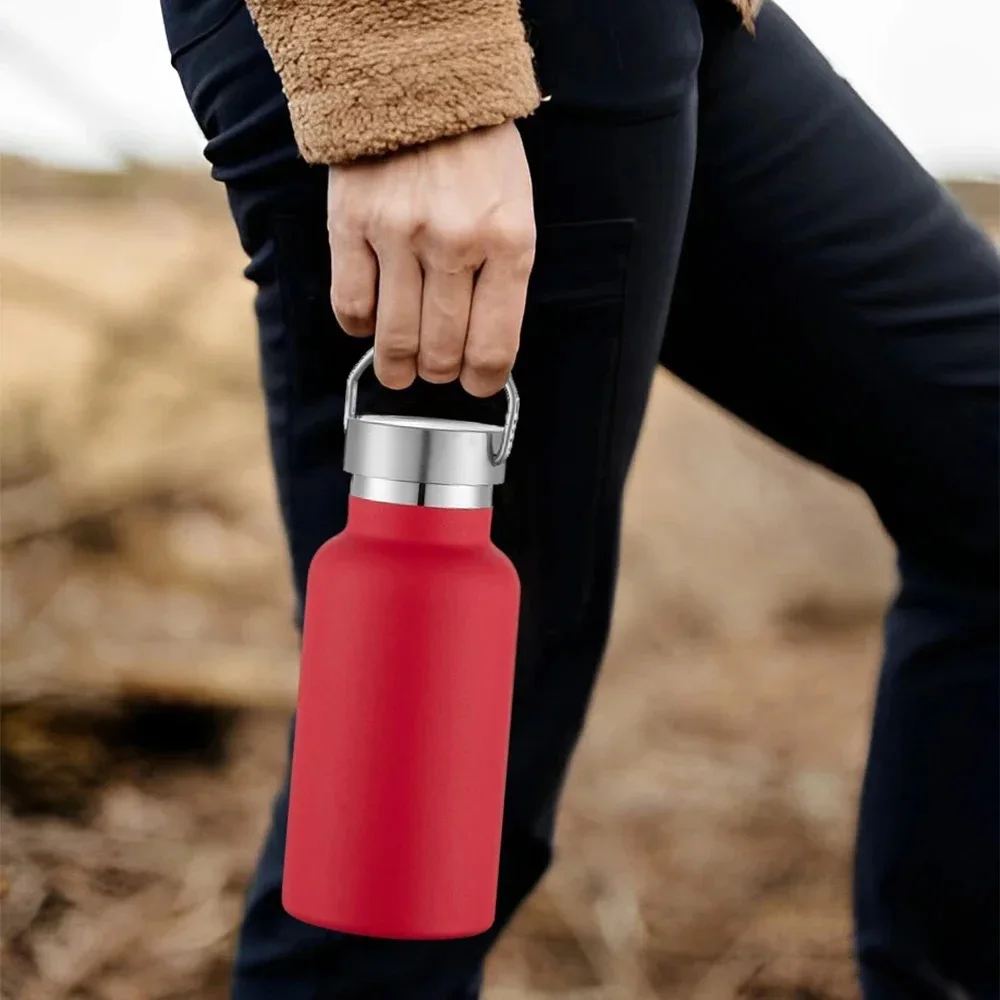 500ML 600ML Stainless Steel Thermos Bottle Sports Water Bottle Cold and Hot Vacuum Flask Portable Gym Kettle Car Travel Mug