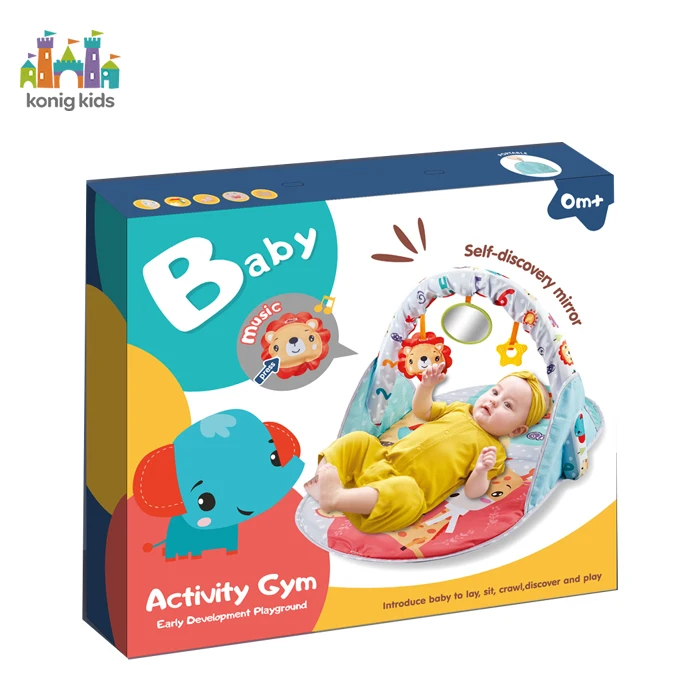 Konig Kids Muziek Baby Play Mat Baby Activiteit Gym Kruipen Gym Mat Baby Meisje Jongen Pasgeboren Vroege Ontwikkeling