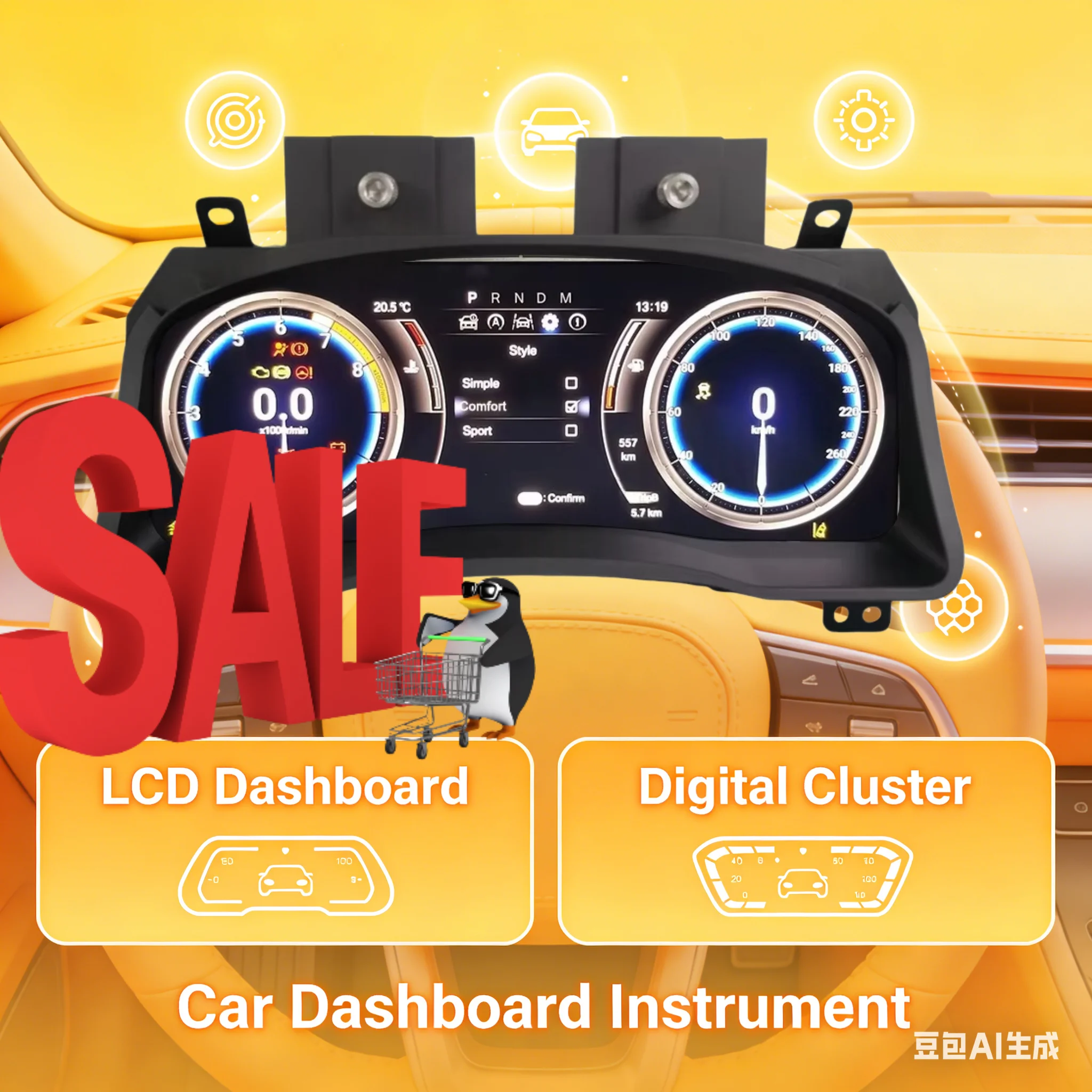 Digital Cluster For…