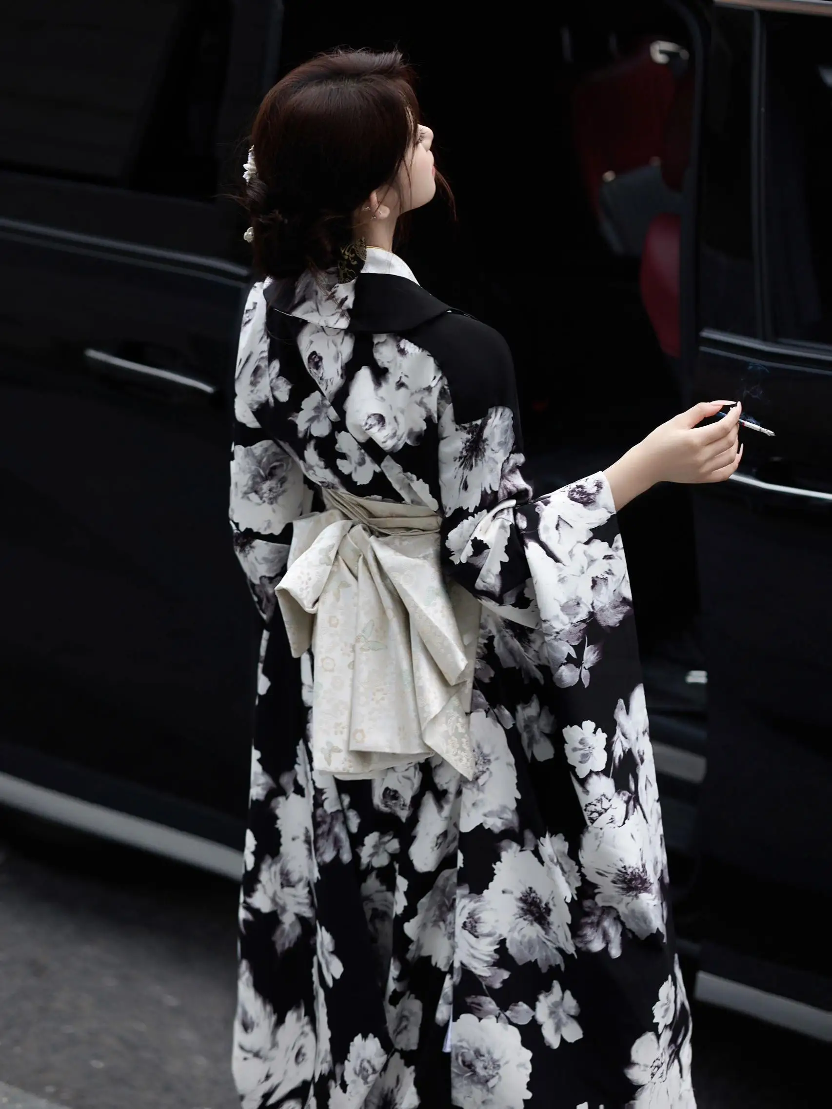 وصول جديد كيمونو بلا عصابة الأمير التقليدية التصوير الفوتوغرافي باتوبي الإلهي فتاة التصوير تحسين الملابس اليابانية Sle