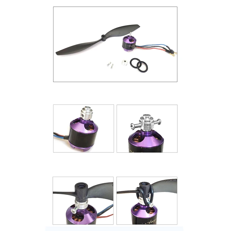 

Brushless Motor Prop Saver 3D RC Plane Aircraft Propeller Protector Installation For 3D RC Plane Drone 1104 1106 2208 2212 2826
