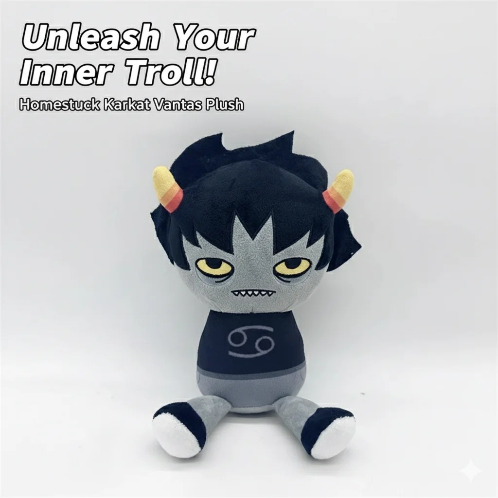 

Самостоятельная плюшевая фигурка героя Aradias Megido, Коллекционная игрушка для косплея, полка для дисплея или рождественский подарок