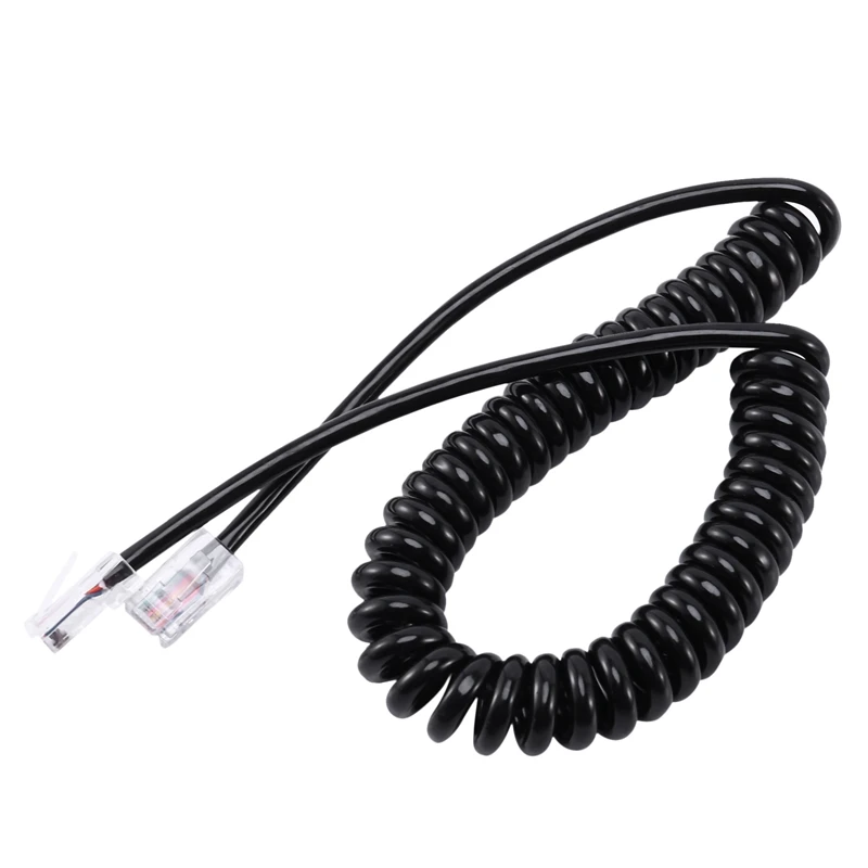 New 5X 8Pin Microphone Cable Cord For Icom Mobile Radio Speaker Mic HM-98 HM-133 HM-133V HM-133S DTMF For IC-2200H IC-2800H