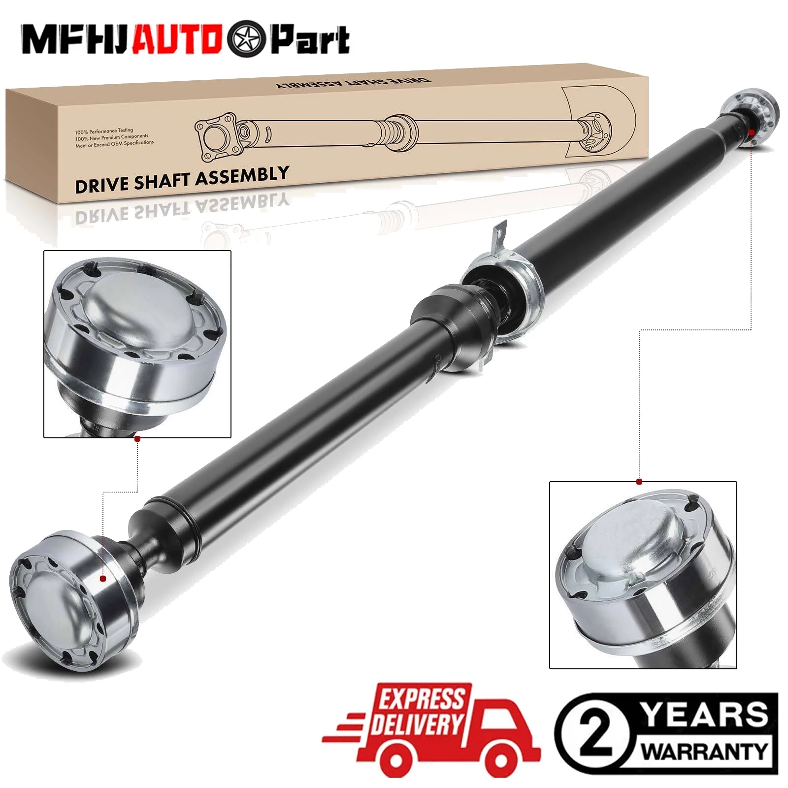 New Rear Driveshaft Prop Shaft Assembly for Dodge Durango 2014-2019 V6 3.6L RWD