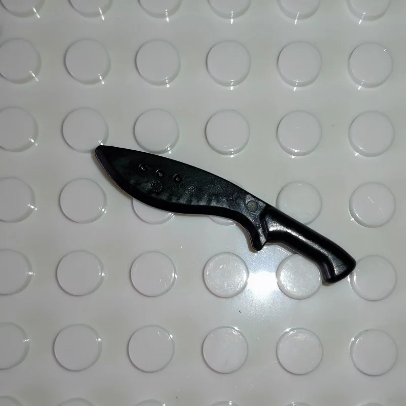 Ensemble de figurines militaires, 5 pièces, armes froides, couteau, faucille, hache, soldat, bloc de construction de l'armée MOC, briques, pièces de jouets