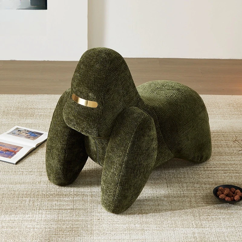 المنزل الكرتون الحيوان كرسي كينغ كونغ كرسي الاستجمام الإنترنت المشاهير الإبداعية الغوريلا الأطفال كرسي أريكة واحد