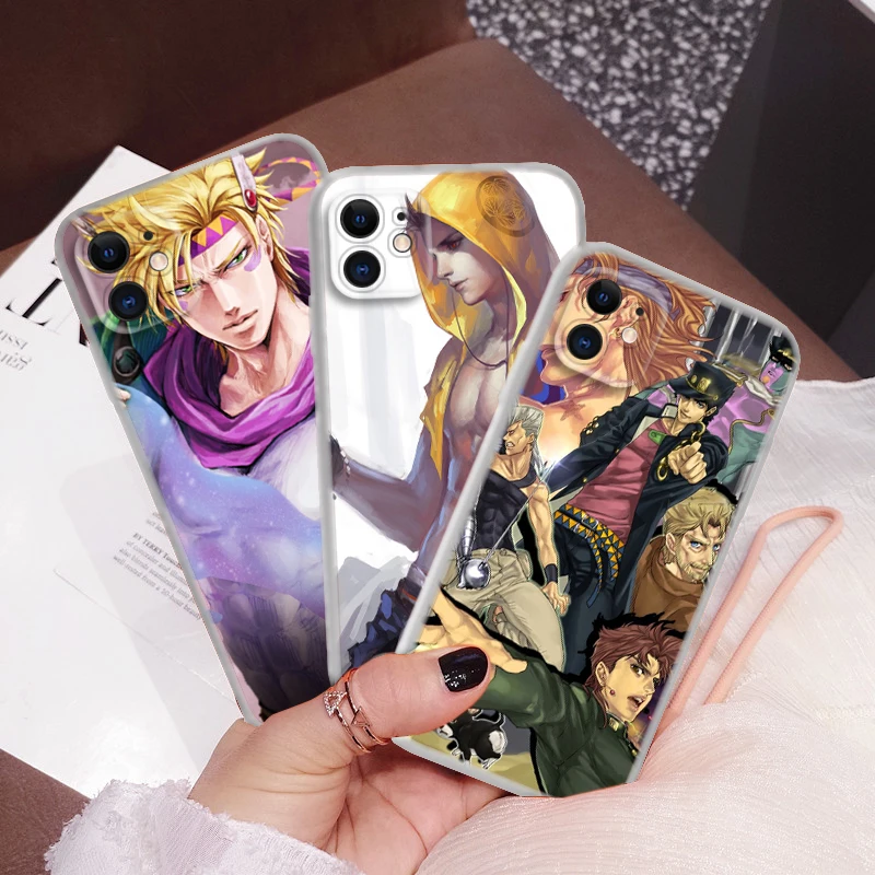 C13 JoJo Jonathan Joestar Fundas Soft Case for Moto G9 Powe One Pro E12 E22I E22 G52 G42 G32 G22 G23 Z2 Z Play P40 P30 Edge 30