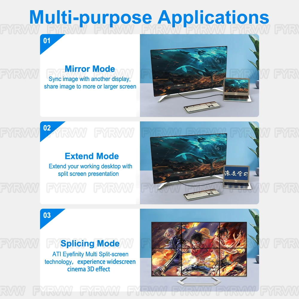 HDMI-kompatibles 8K 4K Kabel HDTV2.1 Kabel 8K@60Hz 4K@120Hz eARC HDR HDTV Splitter-Kabel Audio-Video-Schaltkabel für PS5 TVBOX – Detail 3