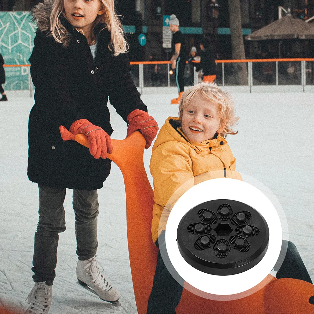 Guantes deslizantes para monopatín, Protector de patinaje, patines de hielo, piezas de rodillo de piedra para esquí, Adorable para niños al aire libre, 2 uds.