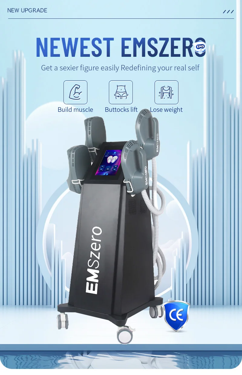 Professional EMSzero RF Ultra PRO 6500W Machine 2024 EMS Body Sculpting Machine EMSZERO Muscle Stimulation Slimming