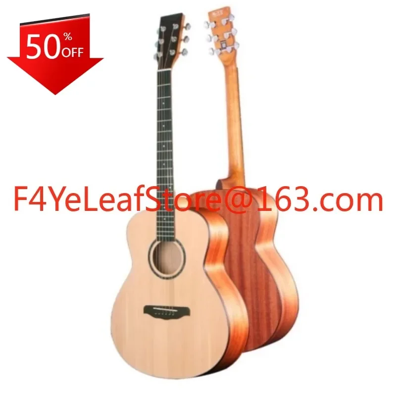 41-Inch acoustic guitar  children's guar beginner entry-level matte veneer solid wood guitar