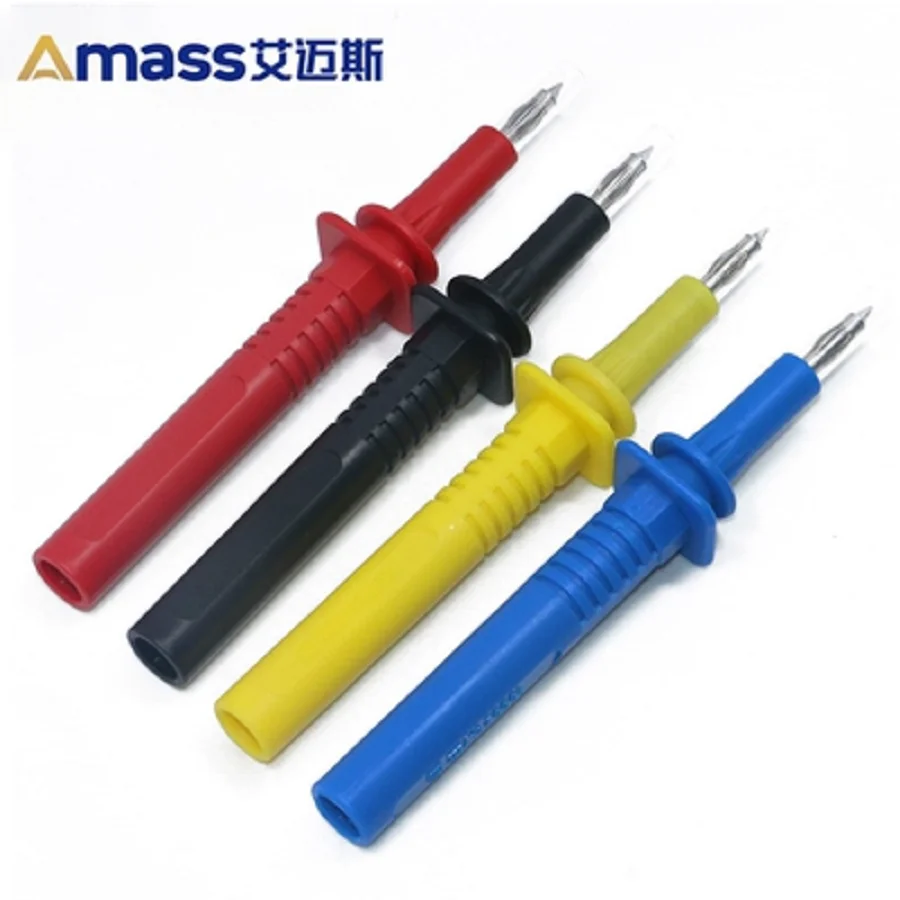 Free Shipping Needle Test Pen with 4mm Plug, Car Test Puncture Wire Watch Stick Back Pin Multimeter Pen