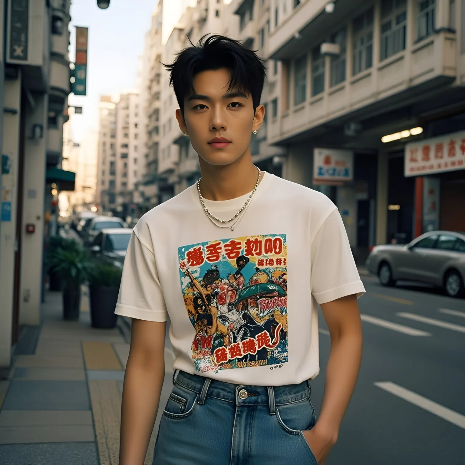 

Summer Men's and Women's Fashion Loose Short-sleeved T-shirt Pure Cotton Comfortable Black Fitness Men's American T-shirt 889