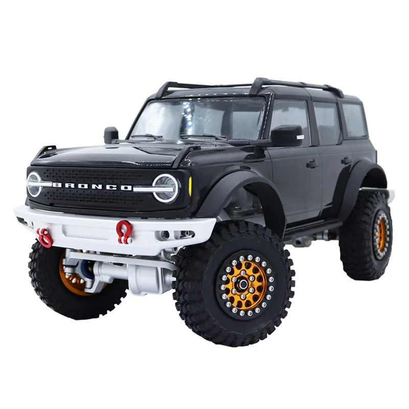 Metal Assembled Frame Chassis Kit For TRX4M TRX4-M Bronco 1/18 RC Crawler Car Upgrade Accessories ,Red