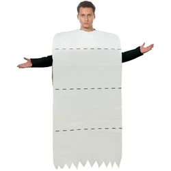 New Halloween Couple Spoof Toilet Paper Clothing Makeup Stage Performance Clothes Cosplay Costumes