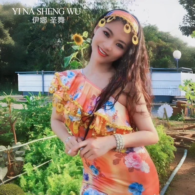 Buikdanseres Kostuum Vrouwen Aangepaste Pailletten Malaya Prestaties Professioneel Kostuum Kinderen BuikdansenCompetiton Jurken