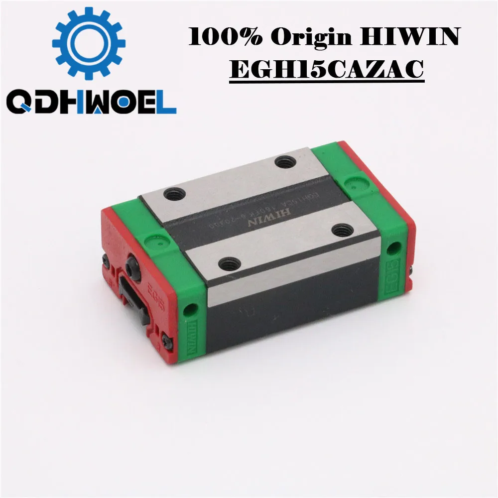 

QDHWOEL Тайвань Hiwin Liner Квадратные направляющие Ползунки EGH15CAZAC Каретка подшипникового блока