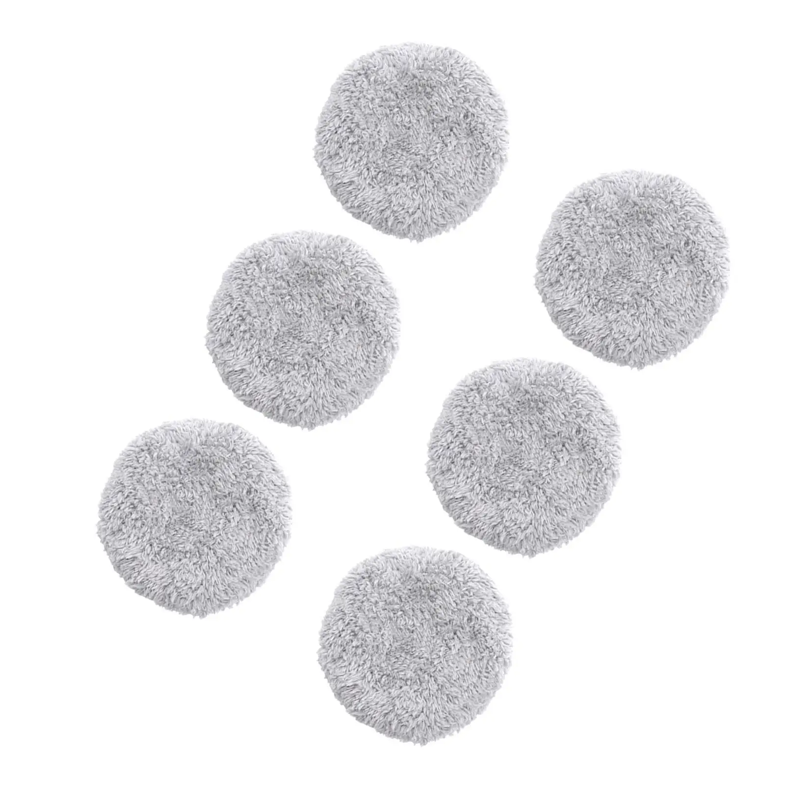 Microfiber Cleaning Pad Washable Replacement Cloth Round Mop Supplies for Household Window Cleaning Robot