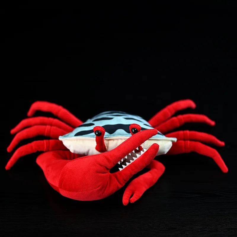

Оригинальная плюшевая игрушка Fiddler Crab с кольцевым узором, плюшевая игрушка Fiddler Crab, реалистичные животные, имитация мягкой куклы, кавайная игрушка, подарки
