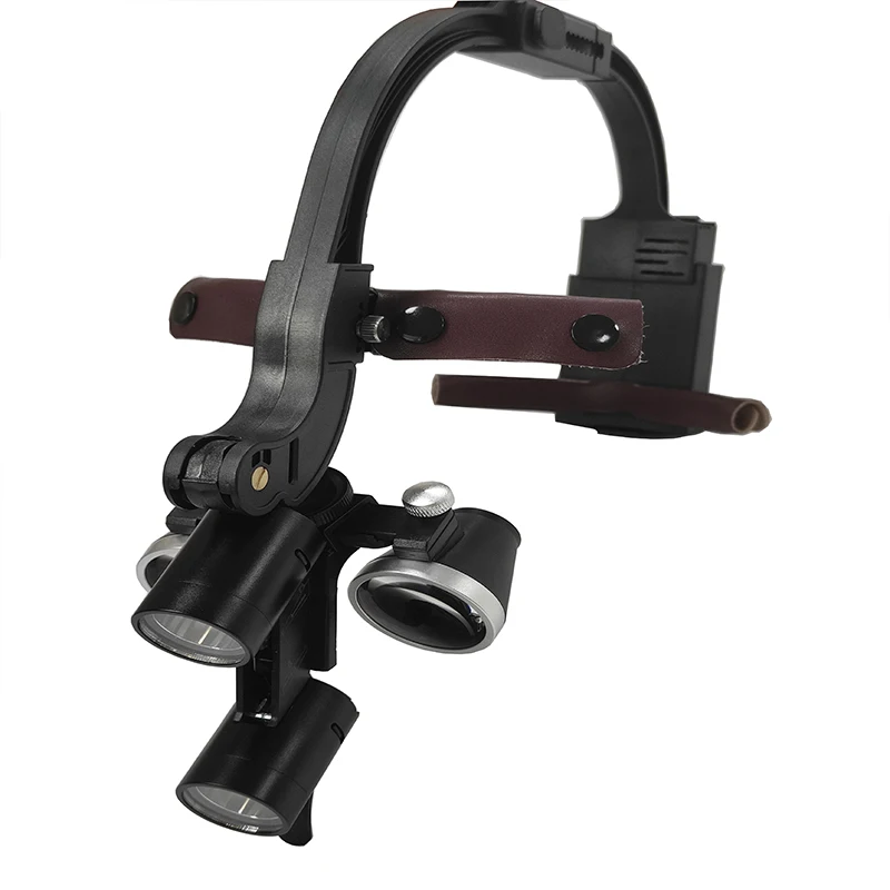 

Hot-selling Dentals Supplies 2.5X/3.5X Dentals Surgical Led Loupes Binocular Magnifier With LED