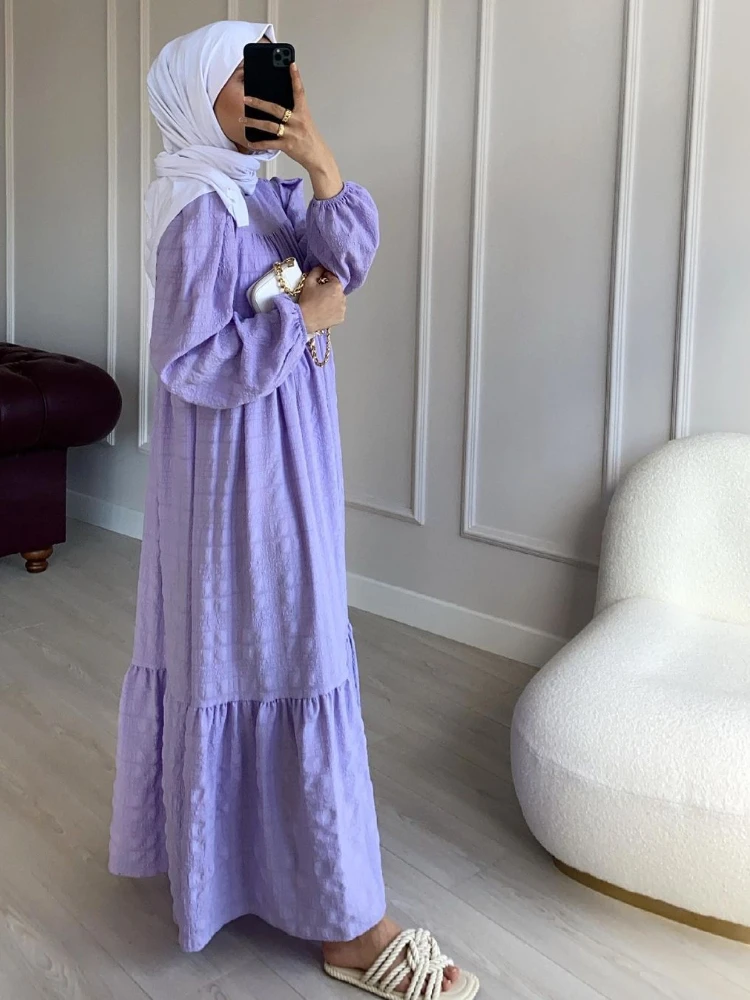 Muslim Dress Women Abaya Dubai Turkey Islamic Robe Arab Longue Jelaba Femme Musulman Abayas Dresses for Women Kaftan Niqab 2021