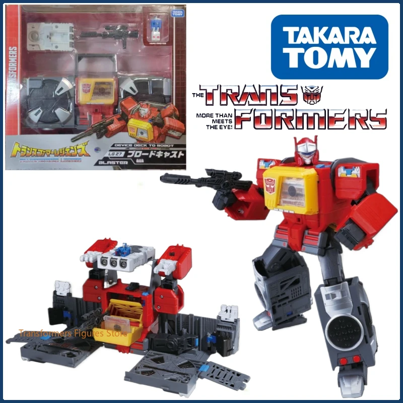 In Stock Takara Tomy Transformers Japanese Series LG-27 Blaster Figure Model Anime Action Deformation Robot festival Toys Gifts