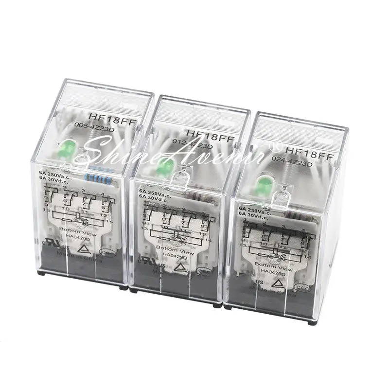 10PCS HF18FF-005-4Z23D HF18FF-012-4Z23D HF18FF-024-4Z23D HF18FF-005-4Z13D HF18FF-012-4Z13D HF18FF-024-4Z13D DIP-14 New Original