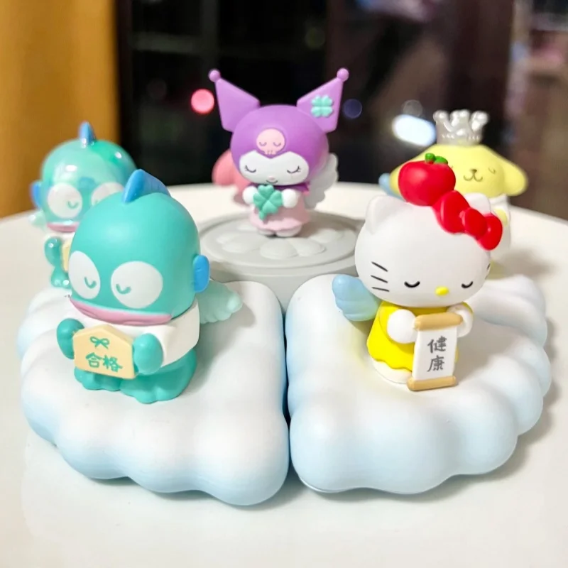 

Аутентичные в наличии Sanrio Prayer Angel Series слепая коробка ручной работы модный лазерный стиль Хантон Русалка милый подарок для исповеди