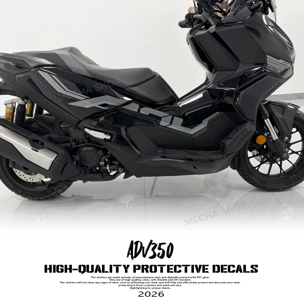 

For ADV350 2025 2026 Motorcycle Fairing Sticker Decal Kit Protection Kit