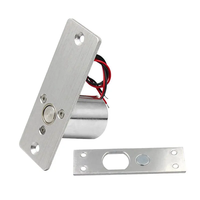 AB25-5X Waterproof Electronic Drop Bolt NC Door Lock DC 12V Induction Auto Deadbolt For Enhanced Daily Security