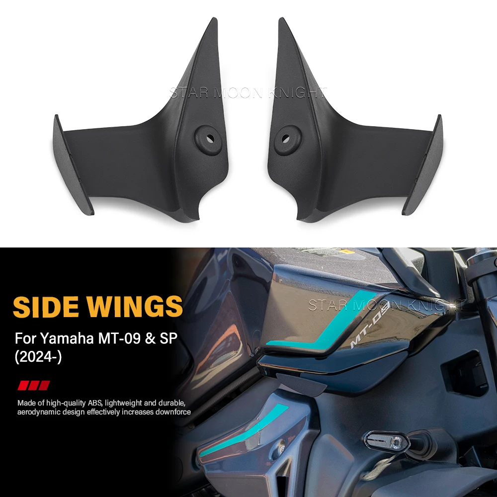 

Motorcycle Accessories MT-09 Gen 4 Side Spoiler Winglet Fairing For YAMAHA MT 09 MT09 SP 2024 2025 Fuel Tank Side Wings