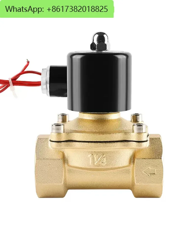 Normally closed waterproof inlet valve 4 minutes 6 minutes 24V pipeline electronic automatic switch control valve 220V