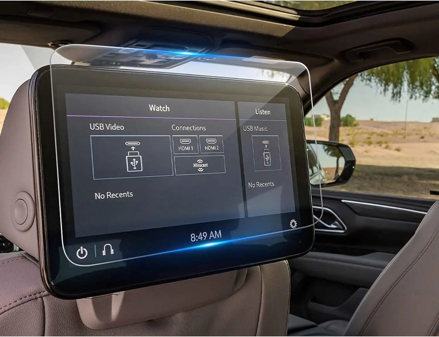 

2 шт., Защитная пленка для 2023 2021 2022 Chevy Tahoe Suburban 12,6 дюйма