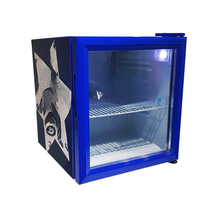 SC52 Display Fridge Plastic OEM Compressor 80 Compact Electricity Mini Refrigerator