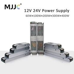 LEDストリップライト用変圧器,24v 12v,220v 230v 110v,60w 100w 200w 300w 400w