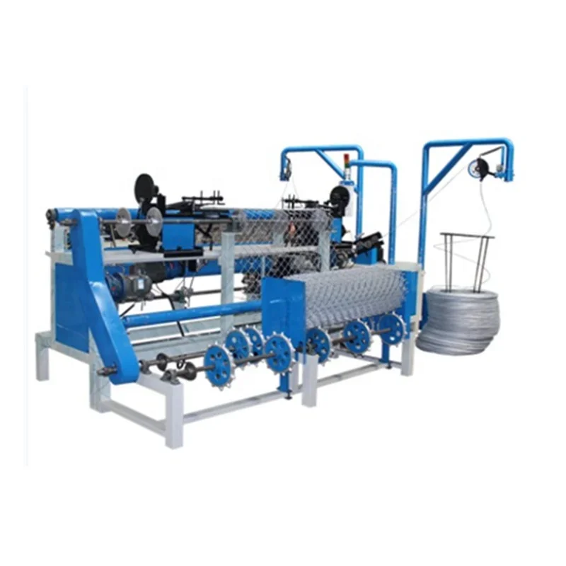 Automatical Single Double Wire Chain Link Fence Machine Manufacturer