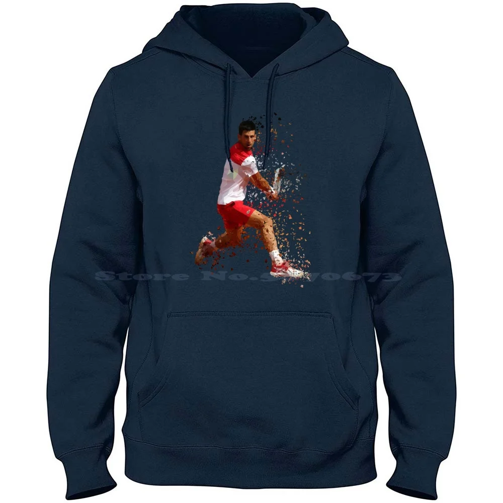 Polygon 100% Cotton Hoodie T Shirt Novak Dokovic Serena Williams Andy Murray Australian Open Atp Novak ? Okovi ? Maria