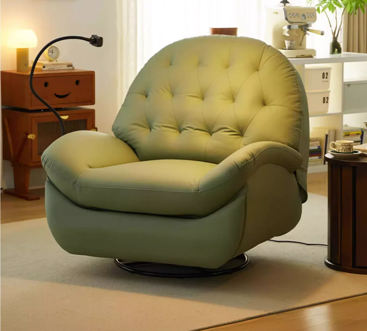 

First class space capsule sofa