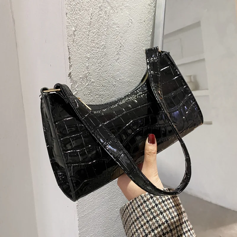 Fashion Exquisite Shopping Bag Retro Casual Women Totes Shoulder Bags Female Leather Solid Color Chain Handbag for Women 2023