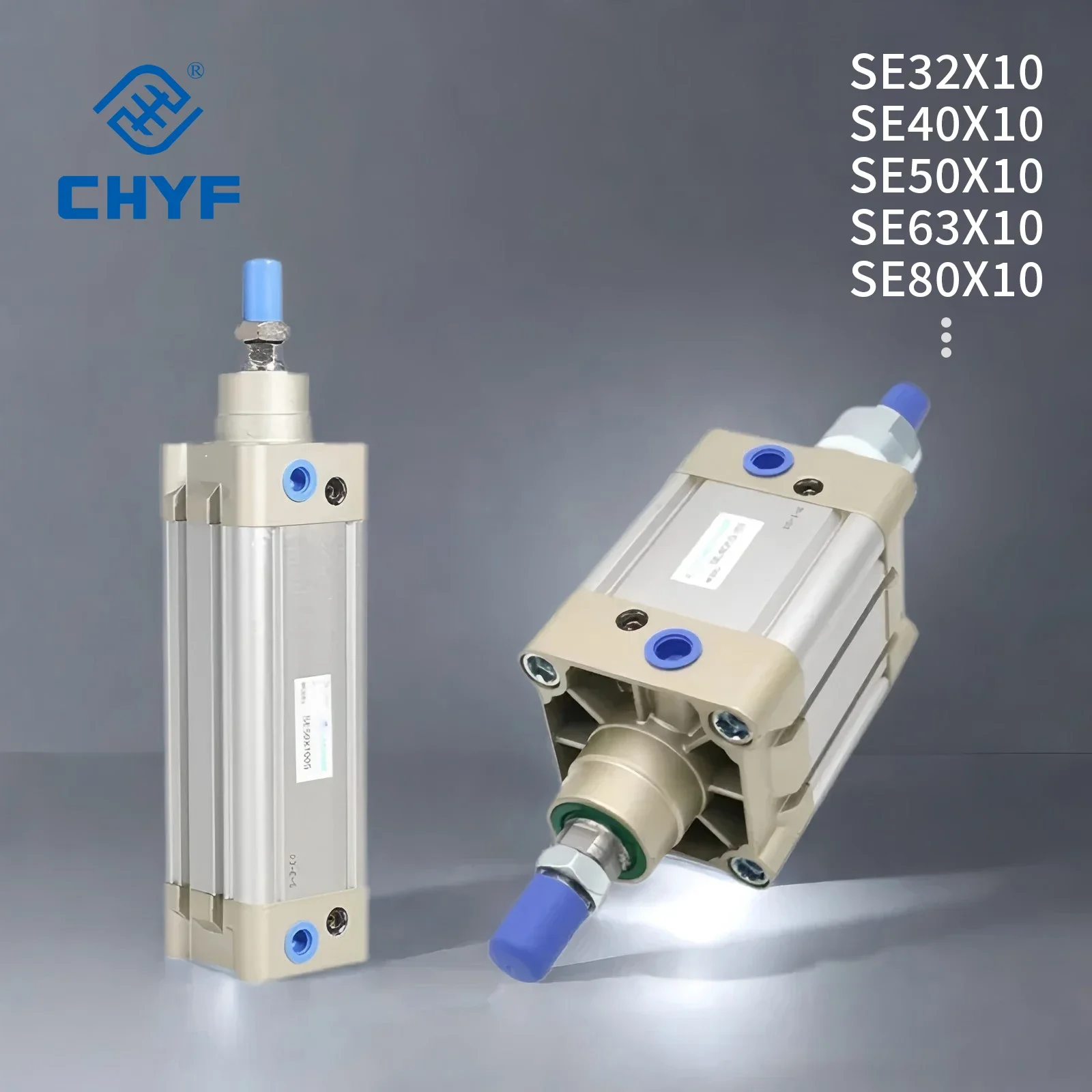 

Airtac Pneumatic original SE Series Double Acting Stanard Cylinder 32mm 40mm 50mm 63mm 80mm 100mm 125mm SE32X10 SE40X10