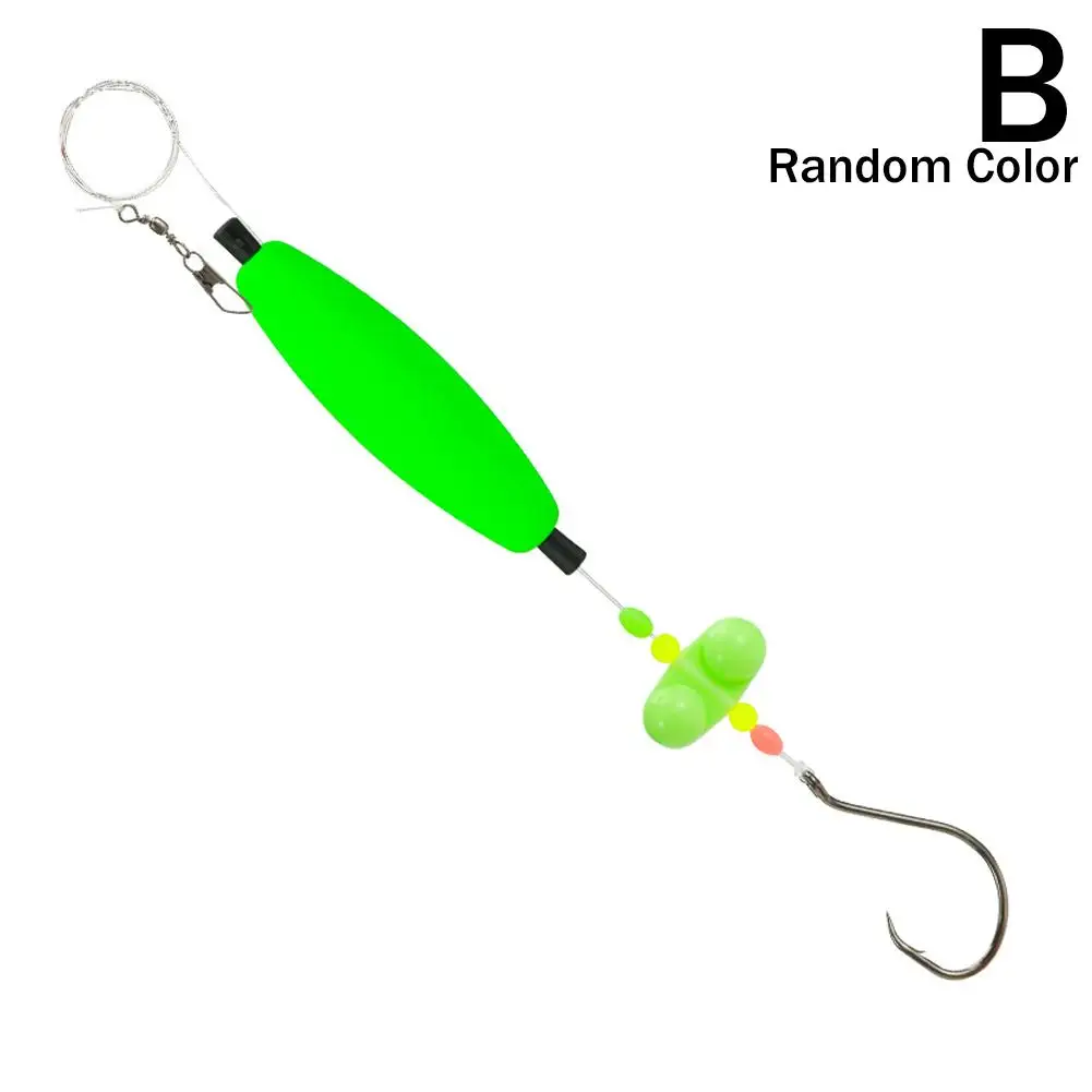 Fishhook Long-range Throwing Catfish European Style Random Group Floats Color Fishing Fishing Fishing Floating Hook Round P M5M4