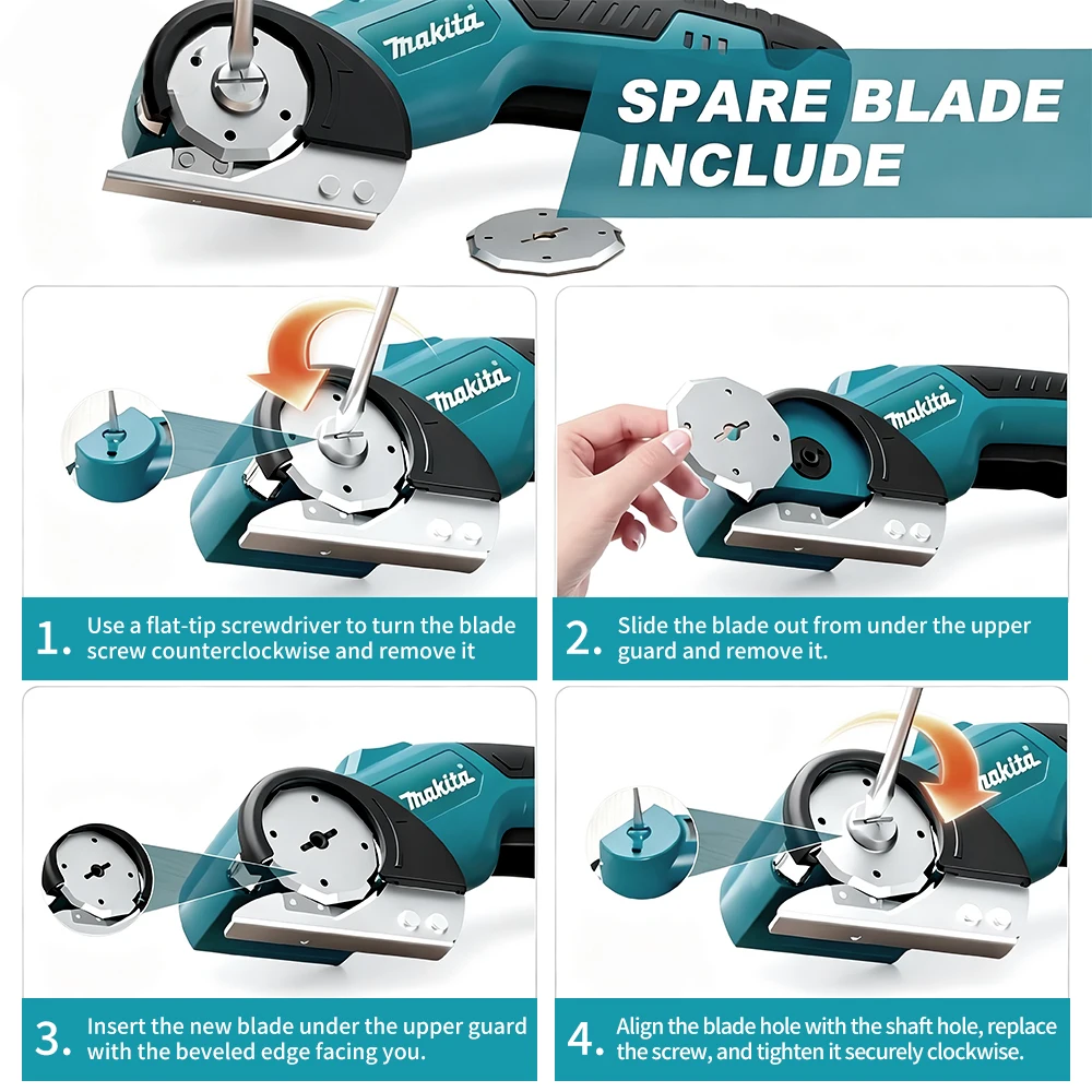 กรรไกรไฟฟ้าไร้สาย Makita CP730 - Electric Screwdriver Rechargeable Usb บทวิจารณ์และราคา