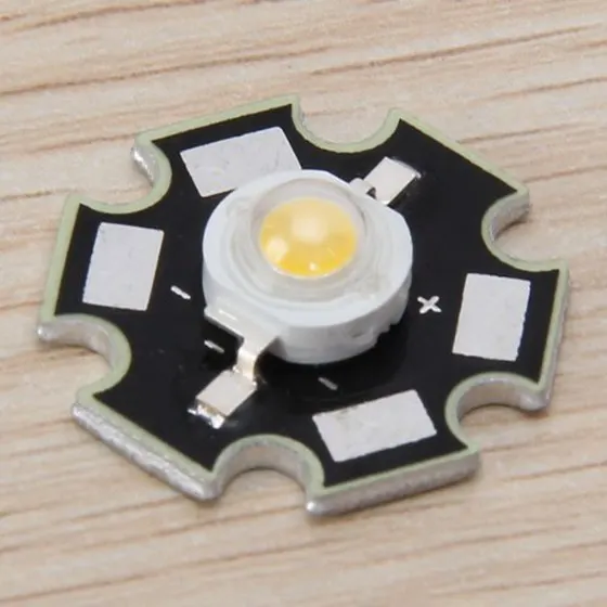Bombilla LED de estrella de alta potencia ABZV-3W (blanca)