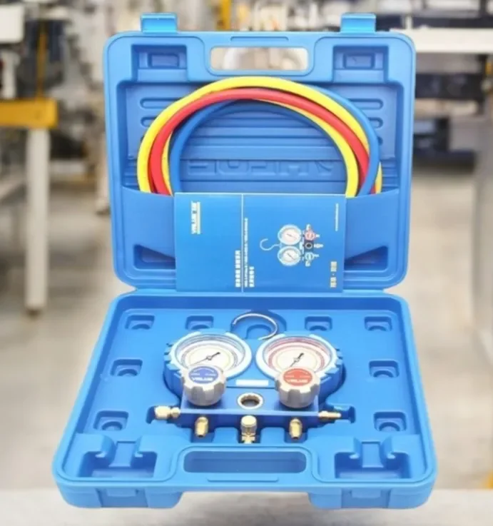 VMG-2-R22-B ensemble repas une climatisation Plus Table de fluorure R410AR22R134 Table de réfrigérant/climatisation de voiture Plus fluorure