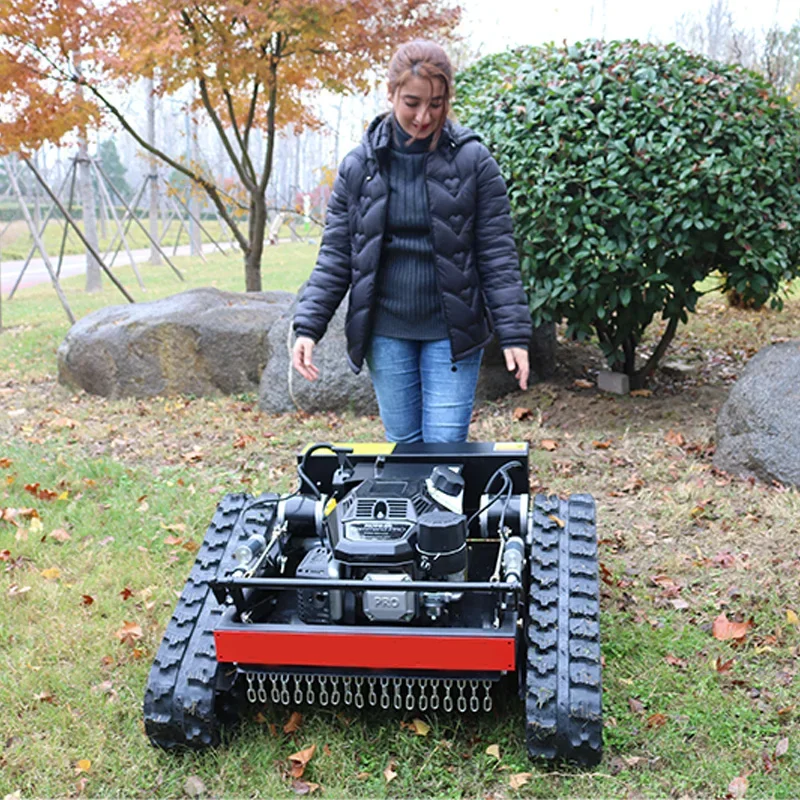 

CNMC Robot Lawn Mower Remote Control RC CE EPA Certified All-terrain Easy to Operate Customized Lawnmowers Clearance Lawnmower