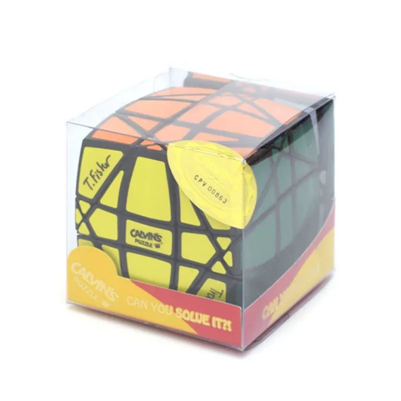 Calvin's Pillow Hexaminx Metallized Magic Cube Calvin's Puzzle Intelligence Toy Children Gift Magico Cubo Strange Shape Cube